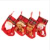oly-2a5ea1c440d9e520fd26a0d15833bfde Wholesale Red Christmas Stocking Cloth Hanging Decor for Holiday Gifts