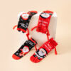 Wholesale Christmas Couple Socks Anime Cartoon Pattern Winter Gift Casual Socks