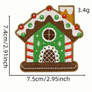 Christmas cloth stickers 8 #