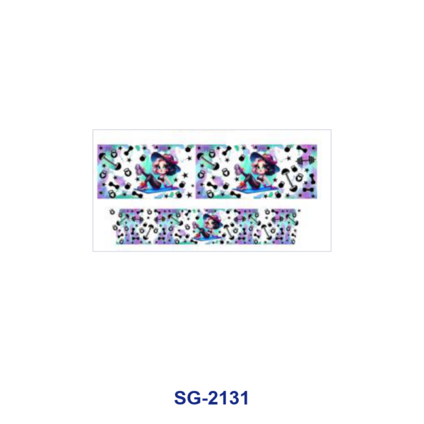 oly-2a651ff6d89c1e60726da6237f1f16db Wholesale 8pcs Mixed Popular Cartoon Character Print 3oz Cup Stickers Wrap OLY Exclusive