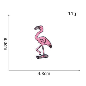Flamingo Cloth Sticker -23#* Ironing Adhesive