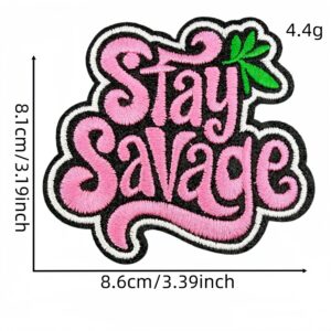 English slogan cloth sticker 18 #