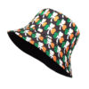Wholesale Trendy St. Patrick's Day Bucket Hat Clover Print Sun Protection Gift