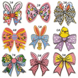 Bow cloth patch set 9 pieces