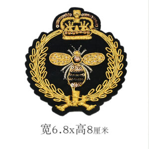 Badge C- B814 [cloth stickers]] / No pins