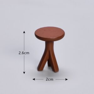 No. 29 brown high table / Simulation furniture series
