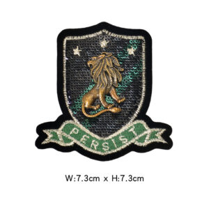 Black and Green Lion