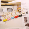 Wholesale American Country Bowknot Keychain Zinc Alloy Decorative Accessory Gift