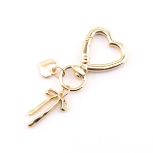Gold love pendant