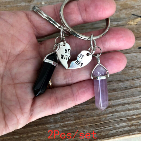 Wholesale European Style Crystal Keychain Key Ring Fashion Accessory for Boutique Resale