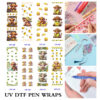 oly-2b1ac208cc18250e2a0979fad32a93c0 Wholesale 2/8/16 pcs UV DTF Stickers Tree of Life Pen and Bookmark Stickers