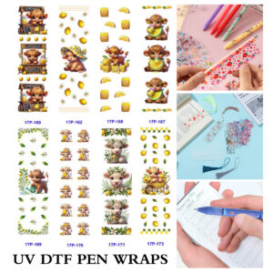 oly-2b1ac208cc18250e2a0979fad32a93c0 Wholesale 2/8/16 pcs UV DTF Stickers Tree of Life Pen and Bookmark Stickers