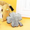 oly-2b1b6b3c41718a1c5459aee61411e76b Wholesale Leather Keychain with Clover Rhinestone Design Trendy Gift for Car or Bag Accessory