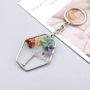 Hexagonal keychain (5cm)