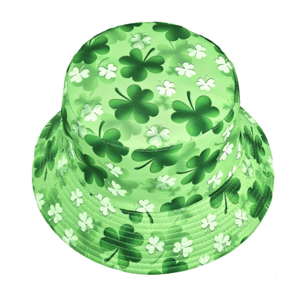 oly-2b2ac52bae5811d4cfef7b8f3396cb12 Wholesale Four Leaf Clover Reversible Fisherman Hat Stylish Sunscreen Hat for Women Gift Idea