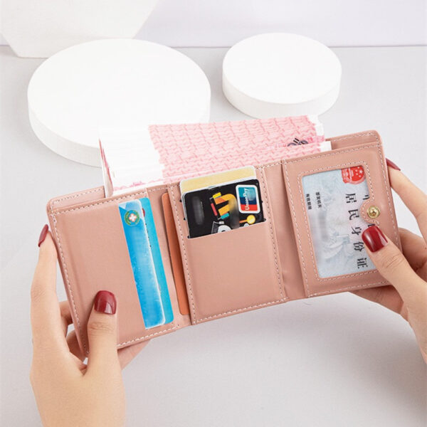 Wholesale Tie Dye Flower PU Wallet for Daily Matching Casual Fashion Accessory