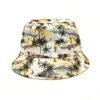 Wholesale Flame Print Fisherman Hat Summer Outdoor Travel Bucket Hat Fashion Accessory