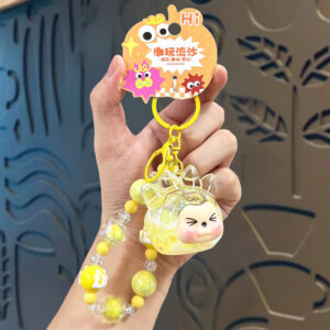 Beads soaked in oil kiki-yellow / Single opp bag packaging