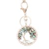 Wholesale Hand-Knitted Crystal Tree of Life Pendant Bag Charm Keychain Decorative Accessory