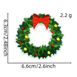 Christmas cloth stickers 21#