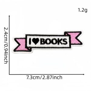 Pink book cloth sticker 16#