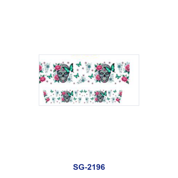 Wholesale 8pcs Mixed Gothic Rose Butterfly Print 3oz Cup Stickers Wrap
