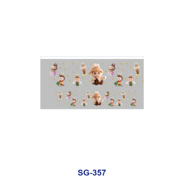 Wholesale 8pcs Cute Cartoon Donut 3oz Tumbler Stickers Wrap OLY Exclusive