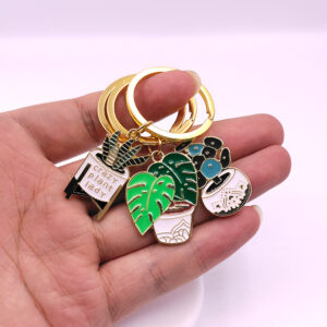 oly-2bc3c0ca8817f9533656573b86743c0a Wholesale Korean Style Alloy Succulent Plant Keychain Fashion Accessory
