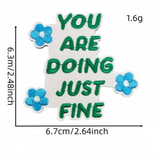 English cloth sticker 9#