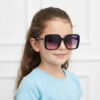 oly-2bede17f8eca324f5fcfe01473c79f1c Wholesale Children's Square Sunglasses UV400 Sun Protection with Ring Detail Trendy Kids Fashion Accessory