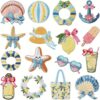 oly-2bfdf38ea6289fbd904f4c92c987599a Wholesale Summer Beach Iron-On Embroidery Patch for Clothing & Accessories Boutique