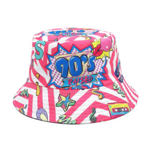 Wholesale Double Sided Digital Print Fisherman Hat Sunscreen Outdoor Casual Unisex