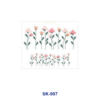 oly-2c1f23ce6ff3a56ddcb543da42d05566 Wholesale 8pcs Various Floral Outline Butterfly Tropical Fruit Seamless Decor Mini Cup Keychain Sticker