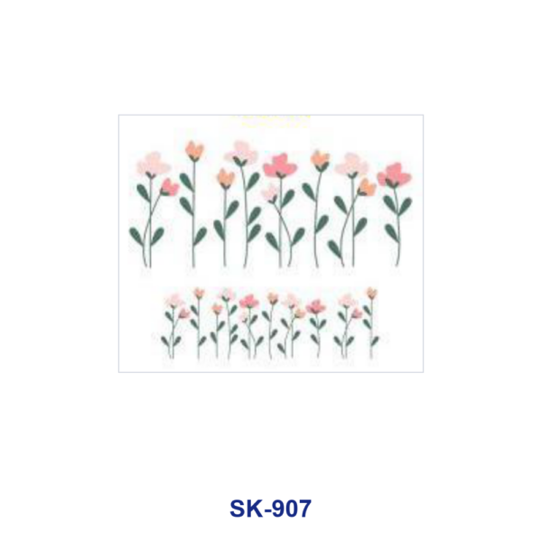 oly-2c1f23ce6ff3a56ddcb543da42d05566 Wholesale 8pcs Various Floral Outline Butterfly Tropical Fruit Seamless Decor Mini Cup Keychain Sticker