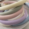 oly-2c40fd6d4a9a10edcd32b44808e1ff90 Wholesale Korean Style Dopamine Hair Hoop Narrow Sponge Headband Fashion Hair Accessory Boutique Resale