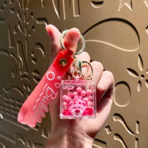 Oiled Square Strawberry Bear-Sleeping / Single OPP bag packaging