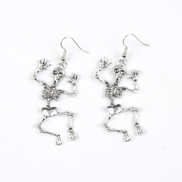 oly-2c67ef8dab38973cb25d5f27d073a978 Wholesale Halloween Skull Pendant Earrings Trendy Fashion Accessory Gift Boutique Resale