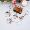 oly-2c6c5d991ae1062ed1b5565bc35471e2 Wholesale Metal Tree of Life Keychain Pendant with Natural Crystal Stones Fashion Accessory Bag Charm Boutique Resale