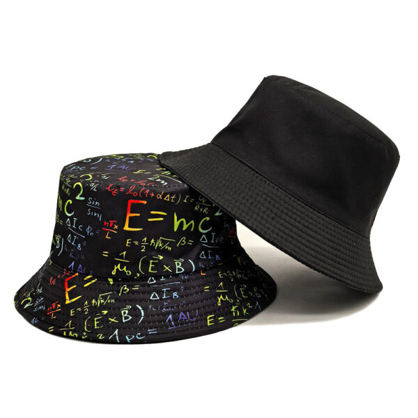Wholesale Casual Number Pattern Fisherman Hat Sun Protective Unisex Hat for Outdoor Activities