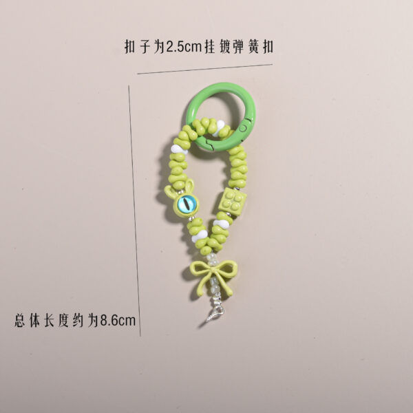 Wholesale Pendant with Peanut Beads Car Key Accessory Bag Charm for Resale