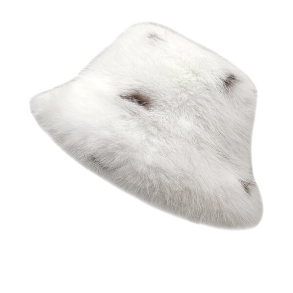 Wholesale Trendy Faux Fur Bucket Hat Women's Winter Warm Cap Fashion Accessory Gift