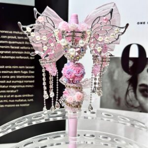 A pink pen