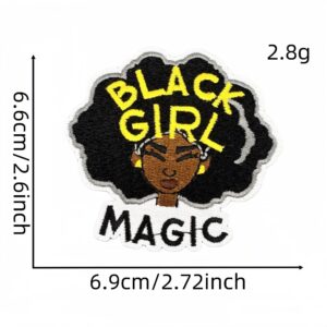 Black girl cloth stickers 3#