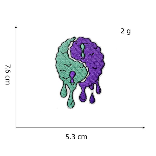 oly-2cc164624959351081cdb8c55761ef36 Wholesale Trendy Embroidered Patches Set for DIY Fashion Accessories, Chic Boutique Craft Supply Gift