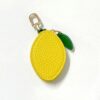Wholesale Fruit Cartoon PU Leather Keychain Coin Purse - Decorative Bag Charm for Gift Boutique Resale
