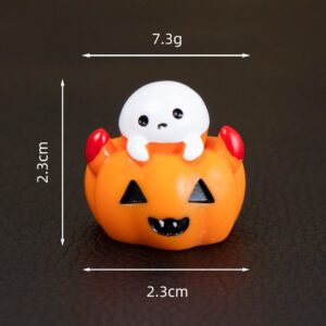 Lying pumpkin ghost/solid color / Christmas series
