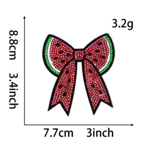 Hot melt glue*watermelon bow