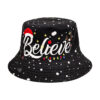 oly-2d0466d5868e6f372776a3993a075f0b Wholesale Trendy Santa Claus Pattern Fisherman Hat Sun Protection Foldable Bucket Hat Boutique Resale