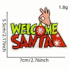 Holiday cloth stickers 49 #