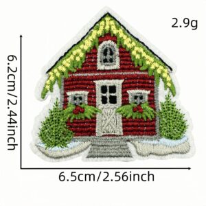 Christmas cloth stickers 33 #